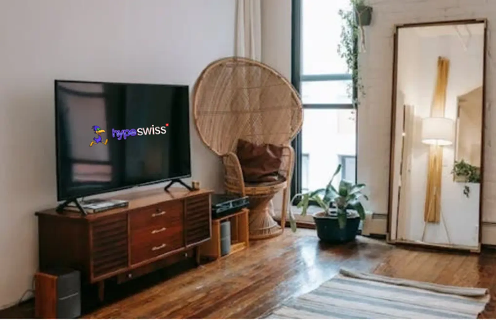 Hype SWISS TV 65" — LED Android Smart TV