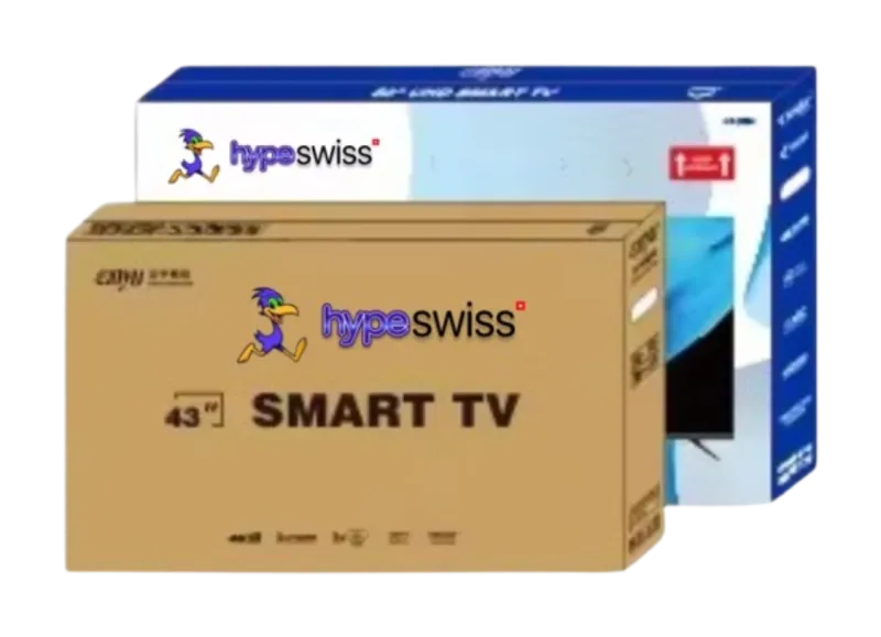 Hype SWISS TV 43" — LED Android Smart TV